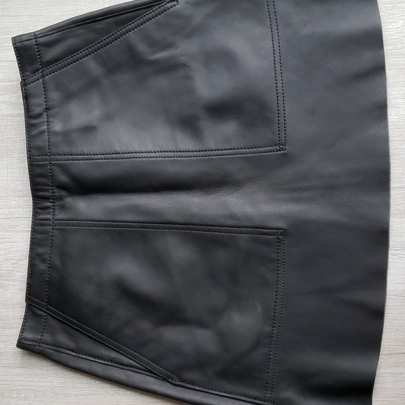 Coach Skirts Coach Leather Skirt Nwot Poshmark